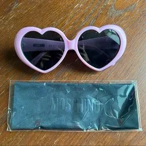 Moschino | Accessories | Moschino Heart Shaped Sunglasses In  display picture 1